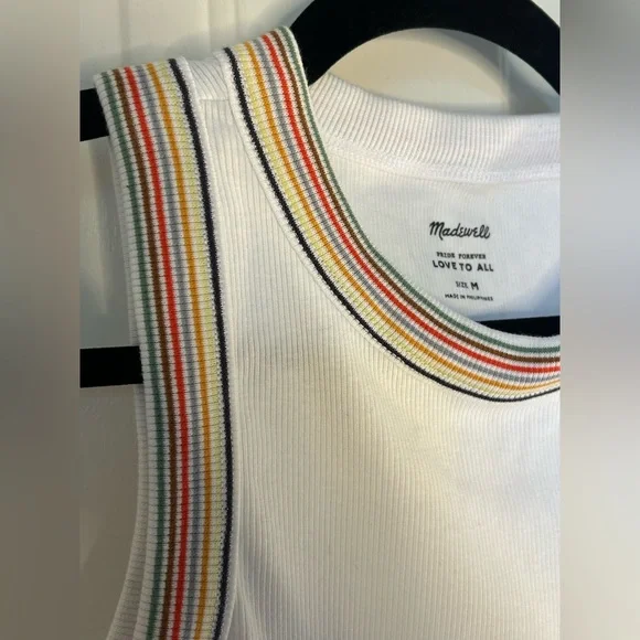 NWT Madewell Pride Brightside Tank Size Medium - Picture 8 of 13